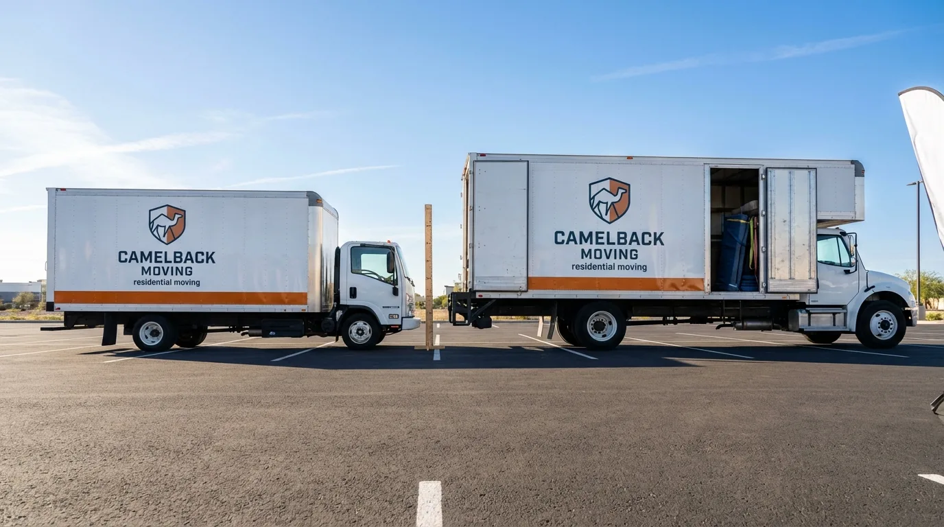 Moving truck size capacity guide in Tenino